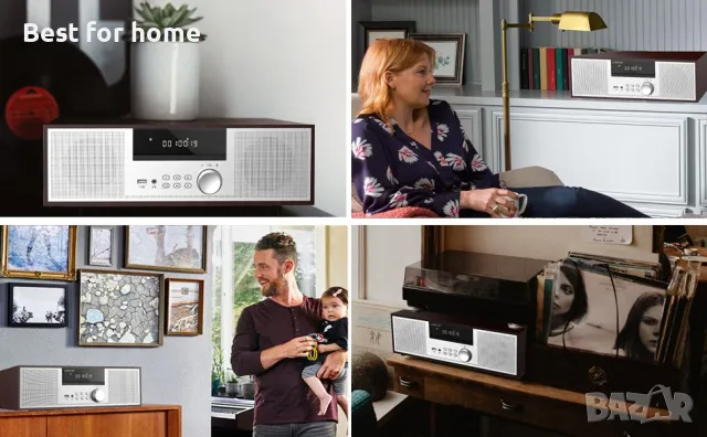 Премиум стерео уредба HANLIM HL-816 CD, FM, Bluetooth/AUX/USB/Earphone jack, снимка 9 - Аудиосистеми - 48724736