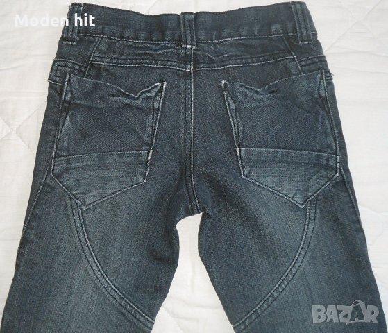 Сиво - черни дънки за момче размер 116 см., снимка 6 - Детски панталони и дънки - 34118878