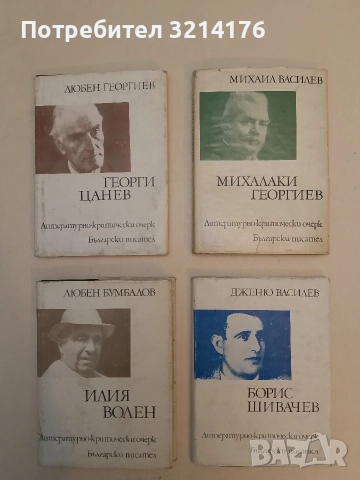 Михалаки Георгиев. Литературно-критически очерк - Михаил Василев 