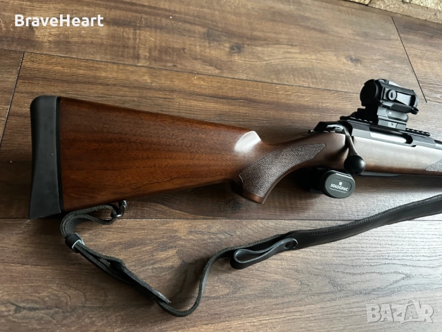 Карабина Лов Tikka T3x HUN O .30-06 Sprg. 51cm NS MT 3з с Weaver Base, снимка 6 - Ловно оръжие - 52476448