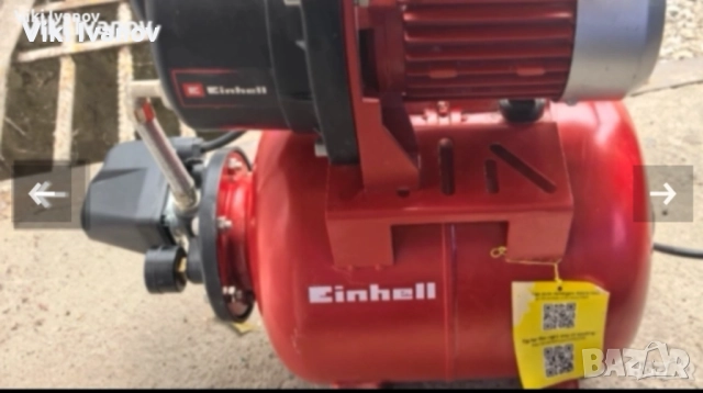 Хидрофорна помпа EINHELL, снимка 3 - Водни помпи - 52847575