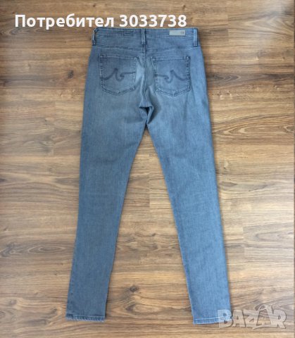 Adriano Goldschmied AG Дамкси скини дънки с висока талия, снимка 3 - Дънки - 41773547