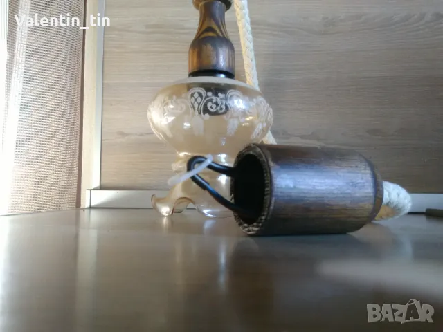 Абажур, полилей, лампа за таван , снимка 5 - Полилеи - 17795607