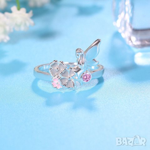 Дамски пръстен с циркон, снимка 5 - Пръстени - 41865131