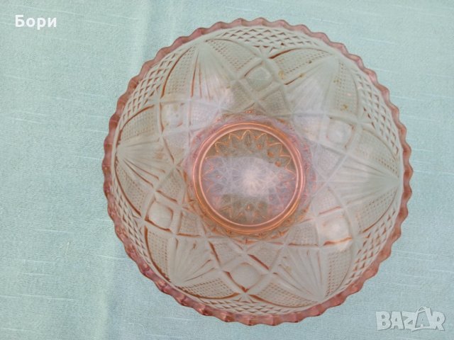 Фруктиера,купа цветно стъкло, снимка 3 - Декорация за дома - 36007682