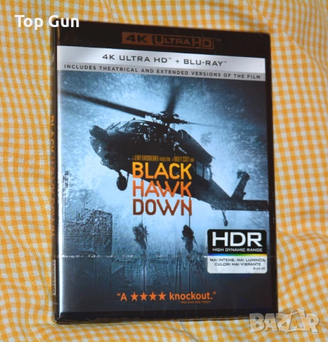 4К Блу Рей Блек Хоук (БГ суб) 4K Blu Ray Black Hawk Down