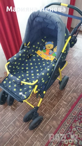 Детска комбинирана количка на POOH, снимка 5 - Детски колички - 50840049