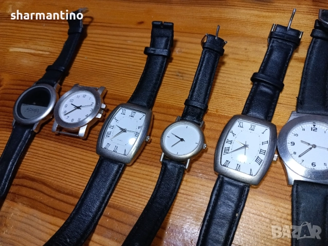 Лот 7 броя часовници - 25 лв, снимка 4 - Мъжки - 52056654