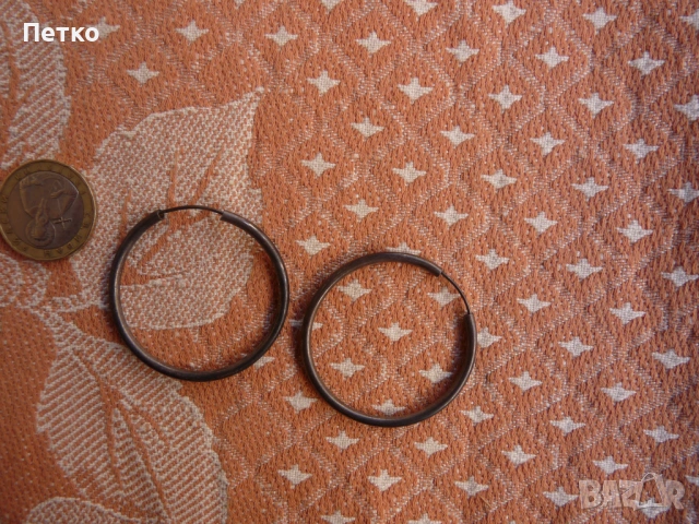 Автентични възрожденски сребърни  обеци