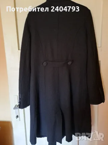 Продавам черно палто, марка Noa Noa, черно вълнено букле, снимка 2 - Палта, манта - 48348894