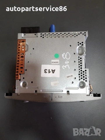 CD плейър Siemens за Peugeot 308 1.6 бензин (2007-2012) 96650206Xh, снимка 2 - Части - 53621218