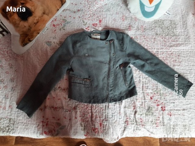 Детско велурено яке на ХМ , снимка 1 - Детски якета и елеци - 42260624