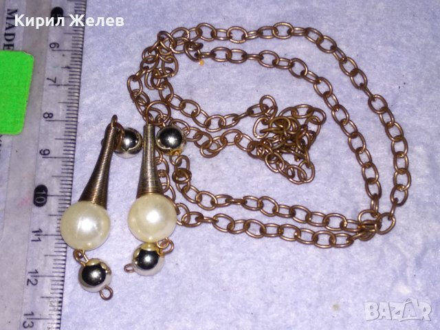 ФЕШЪН - АРТ ВЕРИЖКА ТИП ДЕКОРАТИВНО КОЛАНЧЕ с ЕФЕКТНИ ВИСУЛКИ 38659, снимка 4 - Колани - 41682327