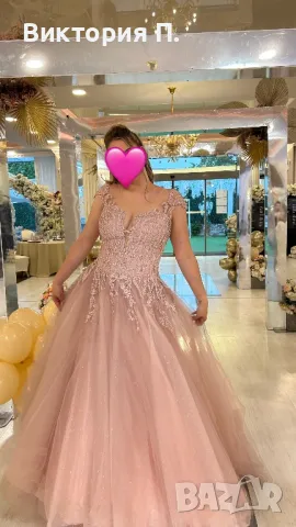 Бална рокля, снимка 2 - Сватбени рокли - 47960713