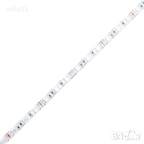 vidaXL Маса за кафе с LED, черна, 93x53x45 см, инженерно дърво, снимка 9 - Маси - 56148146