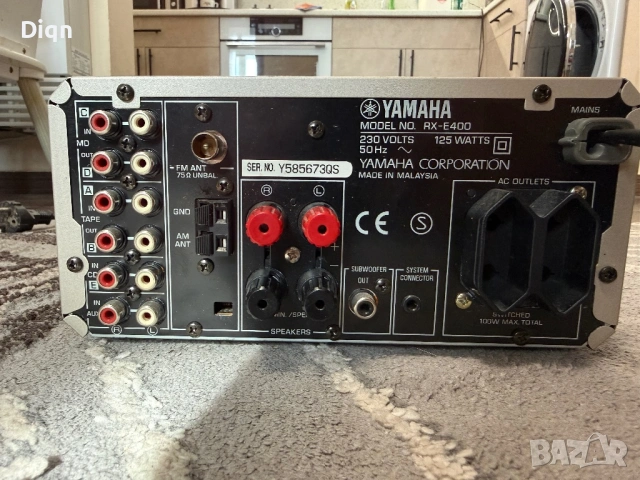 Yamaha RX-E400 Мини , снимка 8 - Ресийвъри, усилватели, смесителни пултове - 53728512