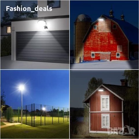 Нова Лампа Осветление с фотоклетка/150W LED/Сигурност Светлини за обори, снимка 2 - Други - 41446752