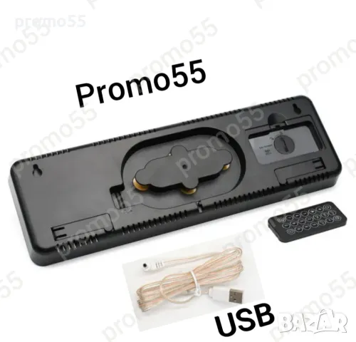 Стенен часовник с термометър и календар, снимка 8 - Стенни часовници - 49013971