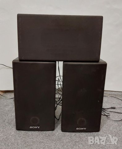 Surround усилвател JVC AX-V4 + 7съраунд тонколони Sony, Toshiba, снимка 3 - Тонколони - 41393931