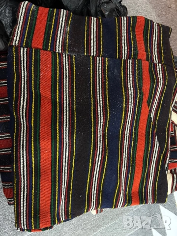 Ръчно тъкан автентичен калъф за дюшек , снимка 5 - Антикварни и старинни предмети - 51896221