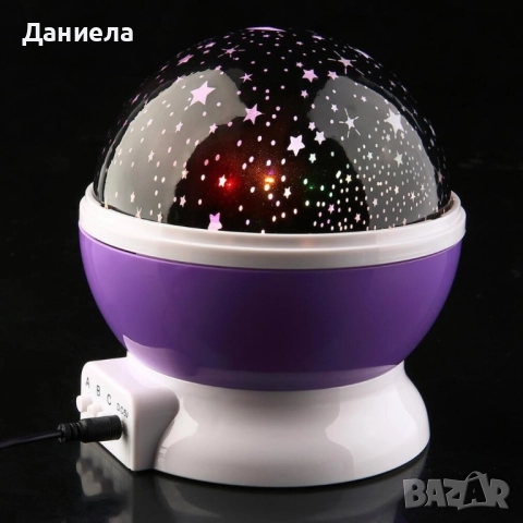 Нощна лампа детски планетариум. , снимка 2 - Детски нощни лампи - 52014906