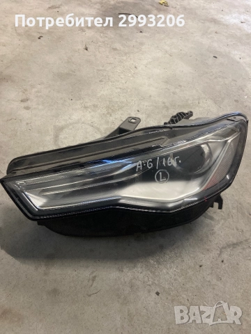 Ляв фар Ауди А6 C7 след фейс, снимка 3 - Части - 52582171