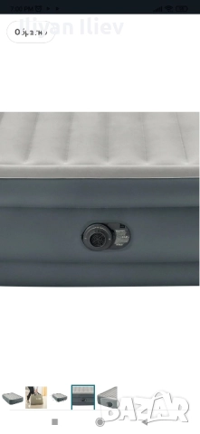 Надуваем матрак Intex Queen Essential Rest Bed , снимка 3 - Матраци - 49989070