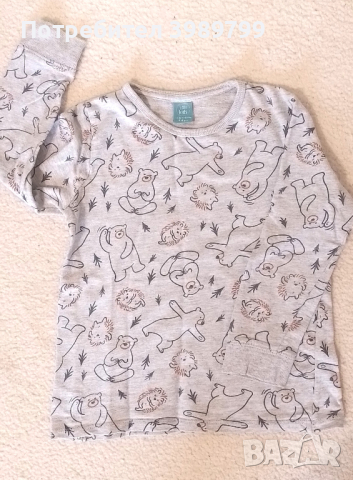 Детски блузки момче, къс и дълъг ръкав, 110-116см, снимка 5 - Детски Блузи и туники - 44747831