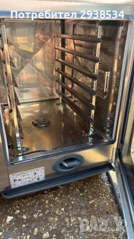 Конвектомат Rational 6 тави 2015г. Със стойка, снимка 4 - Обзавеждане на кухня - 51372005