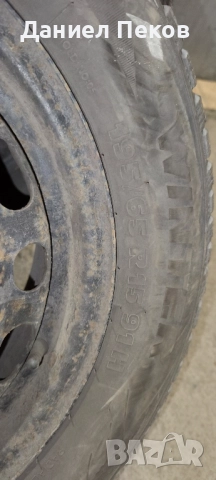 Зимни гуми с джанти 195/65/15, снимка 7 - Гуми и джанти - 52056134