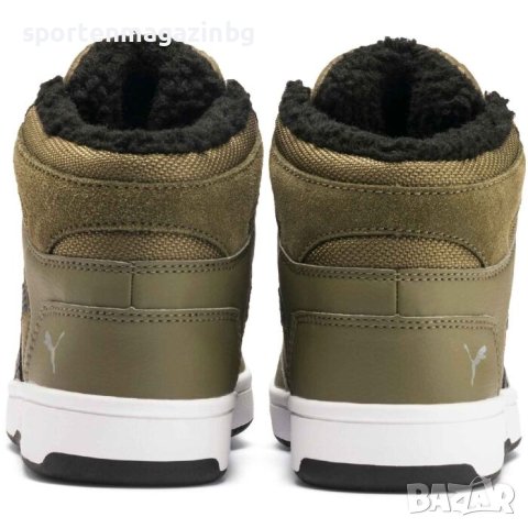 Юношески кецове Puma Rebound Layup Fur SD Jr, снимка 5 - Детски боти и ботуши - 42247841