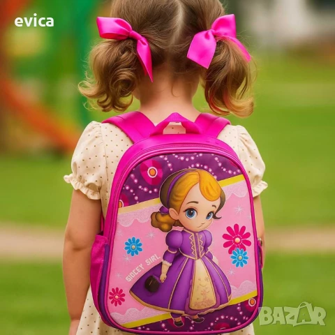 Детски ранички с цветни герои – стил и удобство за училище и игри, снимка 5 - Раници - 51354244