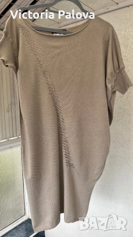 Луксозна асиметрична рокля TWIN-SET SIMONA BARBIERI Италия, снимка 14 - Рокли - 53206668