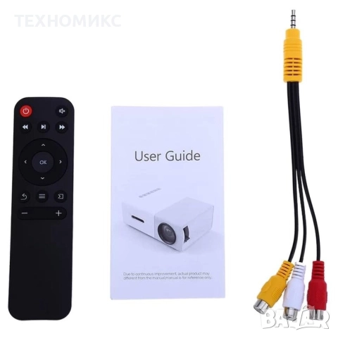 Портативен LED проектор, Hd (1920 X 1080), 24W, снимка 17 - Друга електроника - 52828657