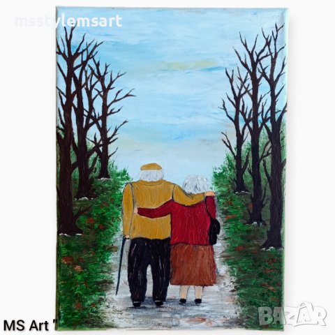 Завинаги заедно " Картина с масло 