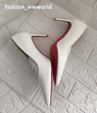 дамски обувки Christian Louboutin 40 реплика, снимка 8 - Дамски обувки на ток - 55932403