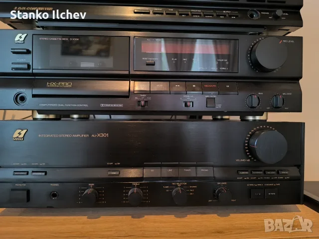 Аудио сет Sansui - усилвател, дек, cd, тунер, снимка 2 - Аудиосистеми - 55884424