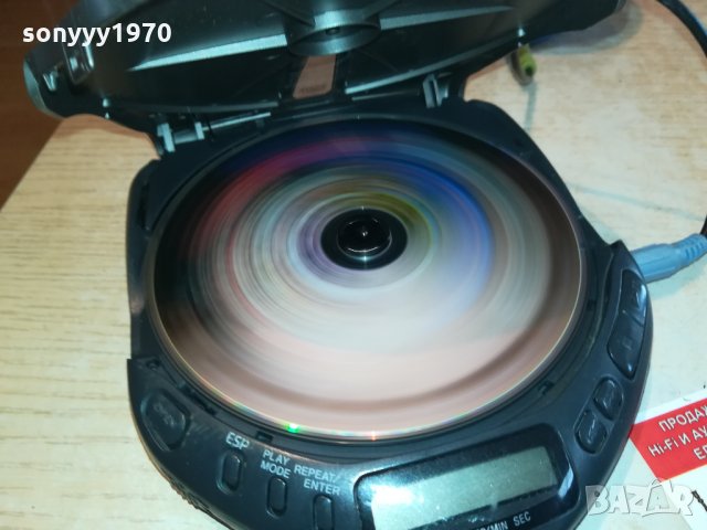 SONY D-E301 DISCMAN-ВНОС GERMANY 0203221137, снимка 14 - Радиокасетофони, транзистори - 35966632