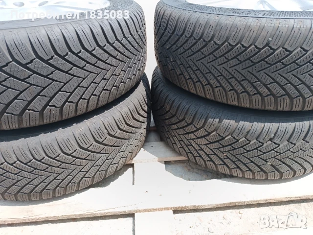 Лети джанти 16ки 5х112 OZ + зимни гуми 205/55/16 Continental, снимка 11 - Гуми и джанти - 50449287