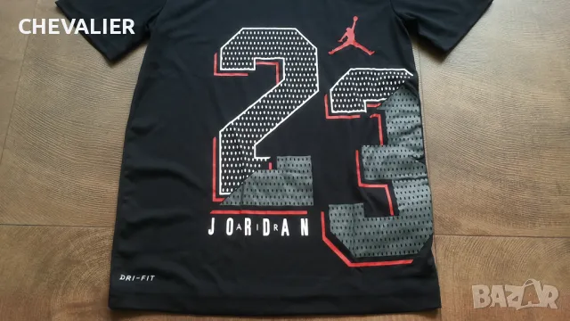 AIR JORDAN Kids T-Shirt Размер 12-13 г / 147-163 см детска тениска 23-66, снимка 5 - Детски тениски и потници - 49521236