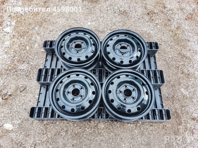 4бр.Оригинални железни джанти 15цола 5x114.3 за Hyundai,Kia,Mitsubishi,Mazda