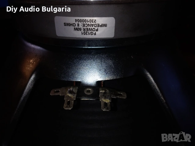 Китарен говорител 12 ̋, 8 Ohm, 60 W RMS, снимка 3 - Други - 53627637