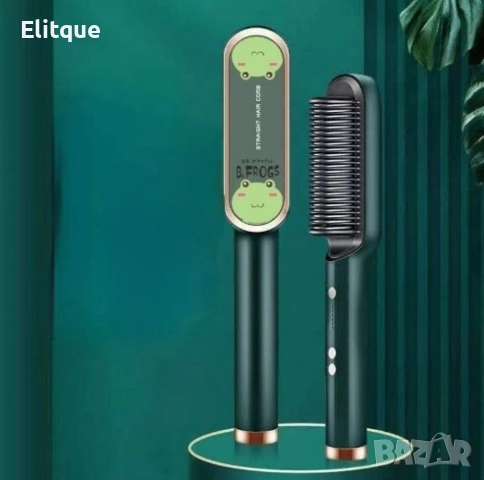 Електрическа многофункционална четка за изправяне на коса, снимка 9 - Преси за коса - 52796079