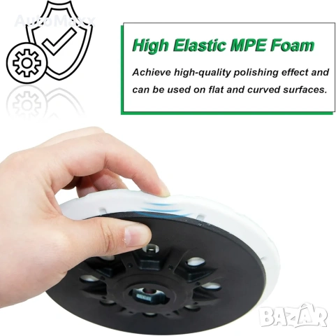 202460 ETS 150 Твърд шлифовъчен плот 6 инча 150 мм Съвместим с Festool , снимка 7 - Ъглошлайфи - 53204893