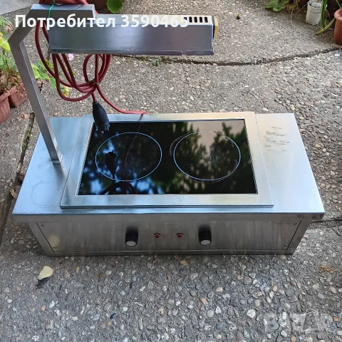 Професионален отоплител / подгревател за храна с лампа IME 3.2kW – Немски