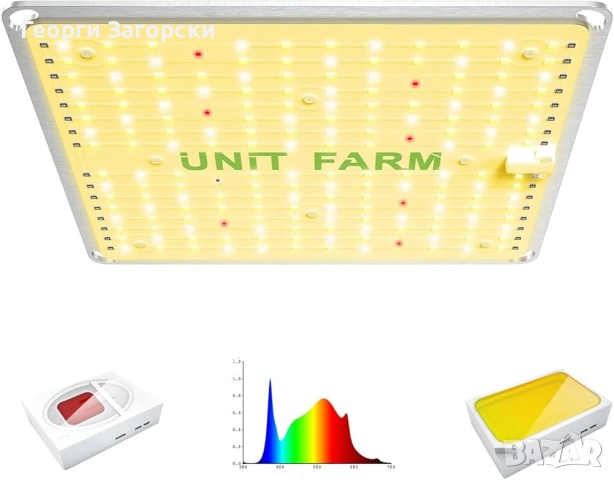  LED осветително тяло за отглеждане растения  UNIT FARM UF1000, снимка 2 - Други - 52288517
