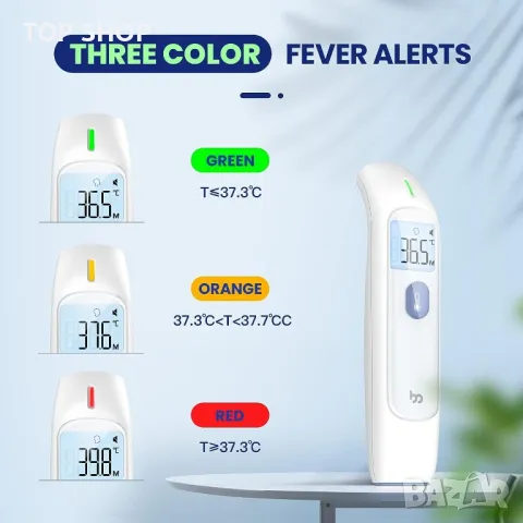 Безконтактен термометър Femometer FC IR207, снимка 2 - Медицинска апаратура - 48596628