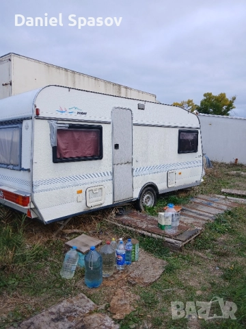 Продавам каравана Хоби Престиж 94г., снимка 7 - Каравани и кемпери - 52085652
