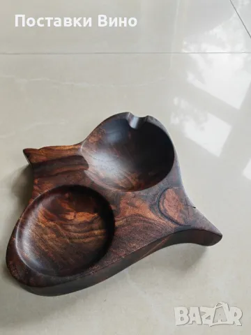 Арт пепелник за пури с място за чаша, снимка 4 - Декорация за дома - 50400001