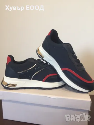 Дамски маратонки LL-177, налични номера 36, 37, 39  сини , снимка 1